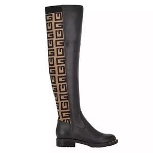 Guess knee hight logo boots